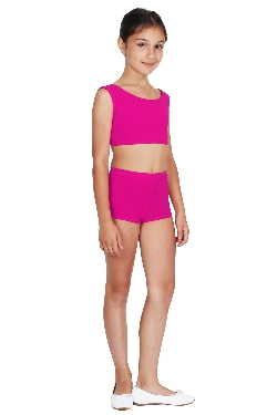 SHORT DANZA LYCRA FUCSIA